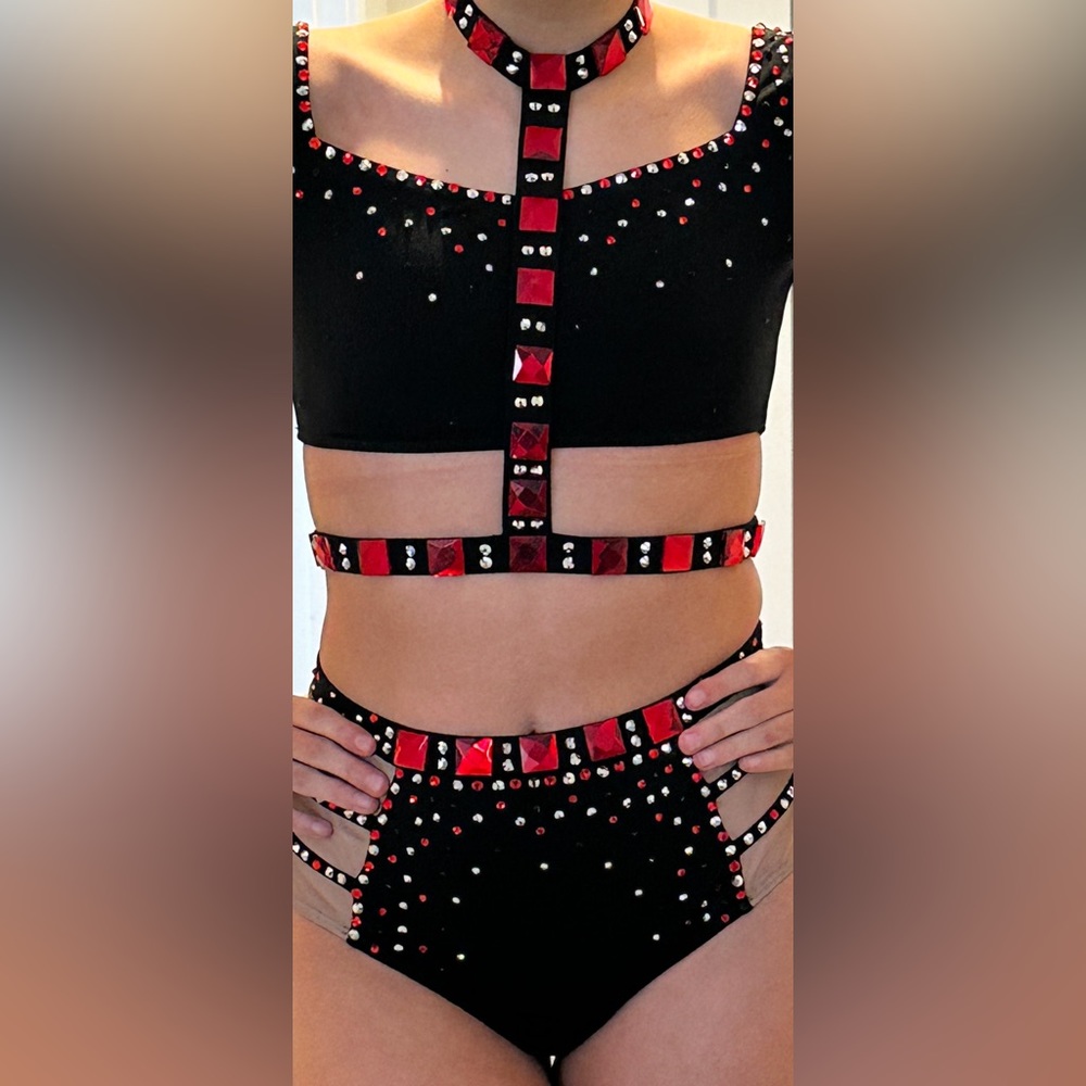 AXS custom edgy sassy jazz costume